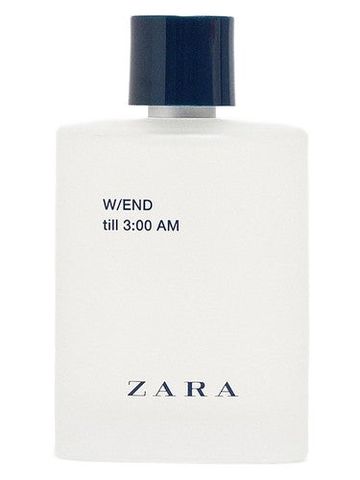 Zara Zara W/END till 3:00 AM fragrance bottle