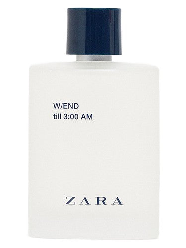 Zara Zara W/END till 3:00 AM fragrance bottle