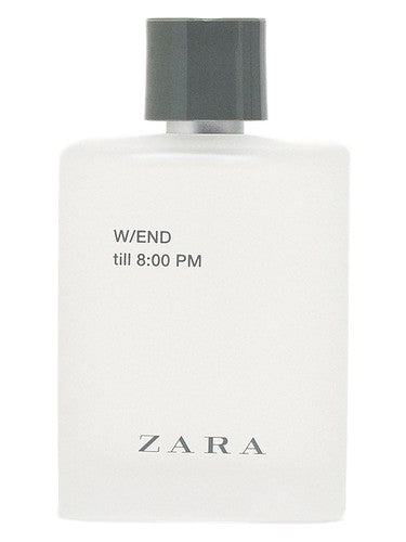 Zara Zara W/END till 8:00 PM fragrance bottle