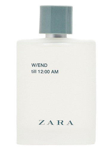 Zara Zara W/END till 12:00 AM fragrance bottle