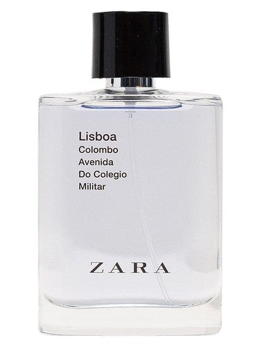 Zara Zara Lisboa Colombo Avenida do Colegio Militar fragrance bottle
