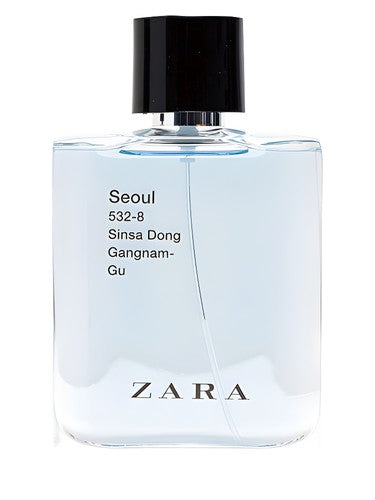 Zara Zara Seoul 532-8 Sinsa Dong Gangnam-Gu fragrance bottle