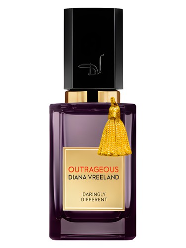 Diana Vreeland Outrageous Collection Daringly Different fragrance bottle