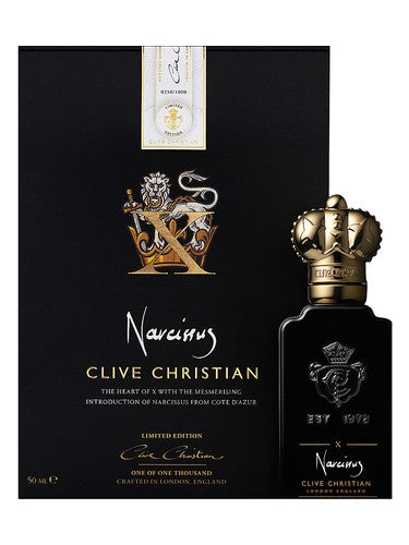 Clive Christian X Twist Narcissus fragrance bottle