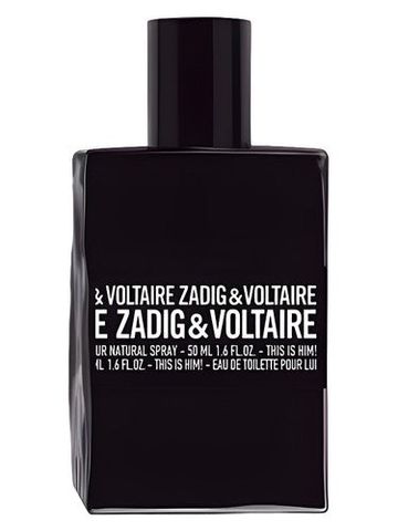 Zadig Voltaire This is Him fragrance bottle