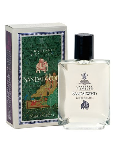 Crabtree Evelyn Sandalwood fragrance bottle