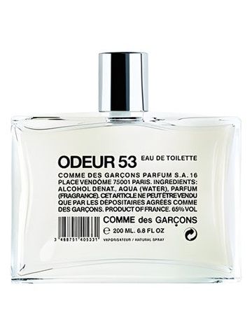Comme des Garcons Odeur 53 fragrance bottle