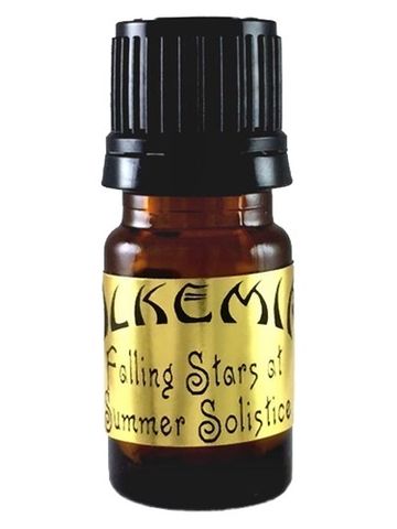 Alkemia Perfumes Falling Stars at Summer Solstice fragrance bottle