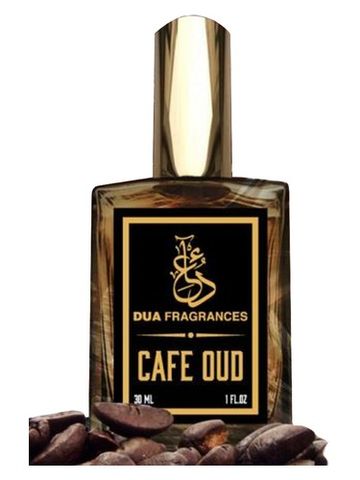 The Dua Brand Cafe Oud fragrance bottle