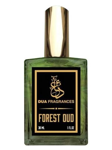 The Dua Brand Forest Oud fragrance bottle