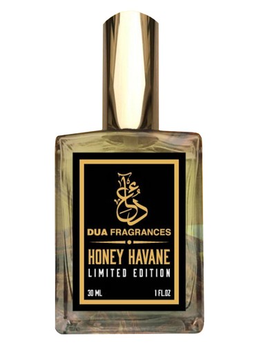 The Dua Brand Honey Havane fragrance bottle