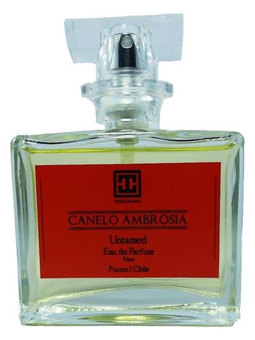 Terragonia Canelo Ambrosia fragrance bottle