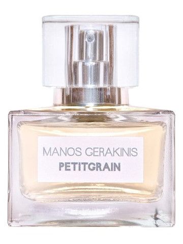 Manos Gerakinis Petitgrain fragrance bottle