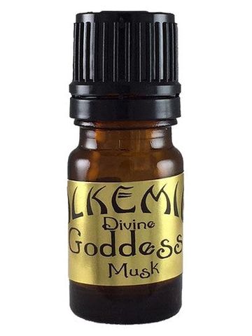 Alkemia Perfumes Divine Goddess Musk fragrance bottle
