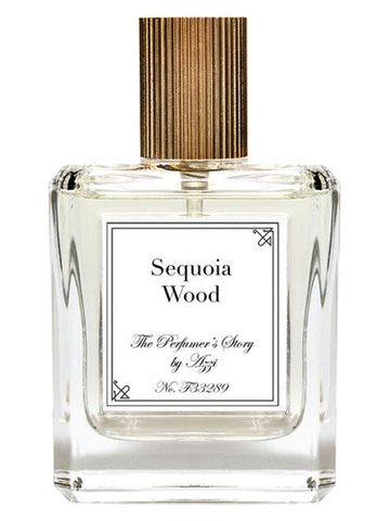 The Perfumer's Story by Azzi Sequoia Wood fragrance bottle