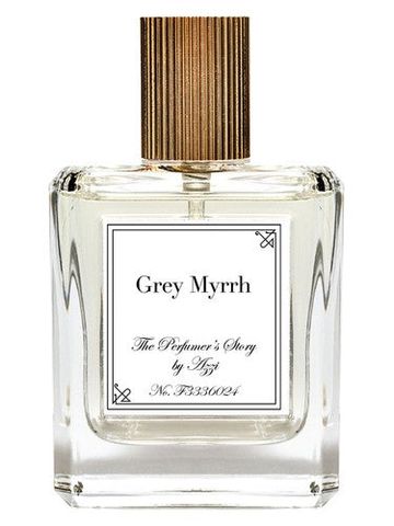 The Perfumer's Story by Azzi Grey Myrrh fragrance bottle