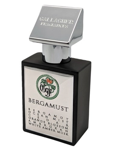 Gallagher Fragrances Bergamust fragrance bottle