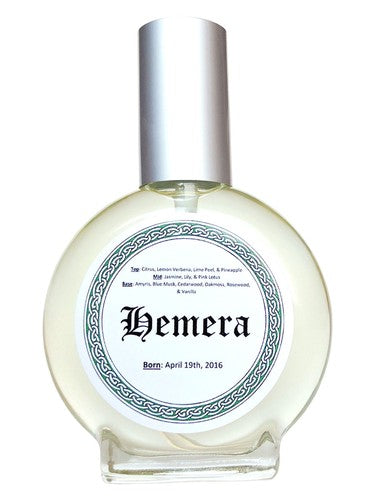 Gallagher Fragrances Hemera fragrance bottle