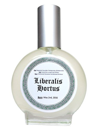 Gallagher Fragrances Liberalis Hortus fragrance bottle