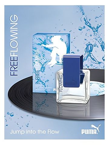 Puma Flowing Free Man fragrance bottle
