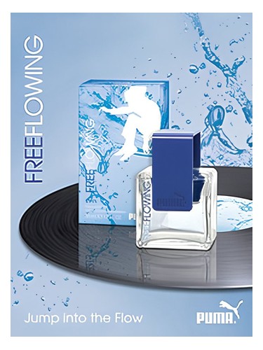 Puma Flowing Free Man fragrance bottle