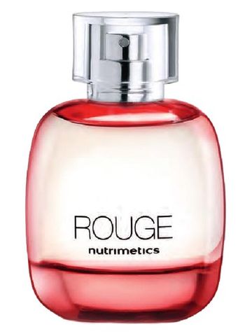 Nutrimetics Rouge fragrance bottle
