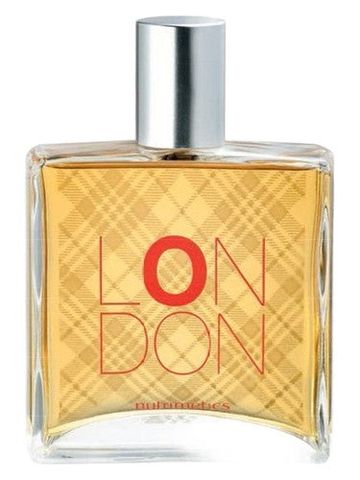 Nutrimetics London fragrance bottle