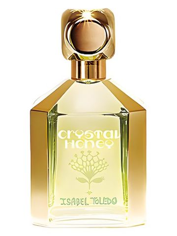 Isabel and Ruben Toledo Crystal Honey fragrance bottle