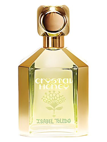 Isabel and Ruben Toledo Crystal Honey fragrance bottle