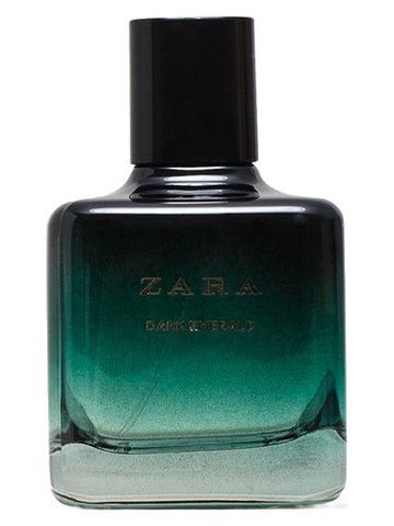 Zara Dark Emerald fragrance bottle