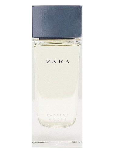 Zara Radiant Woods fragrance bottle