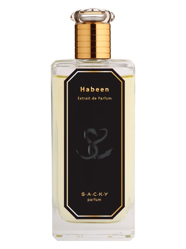 S.A.C.K.Y Habeen fragrance bottle