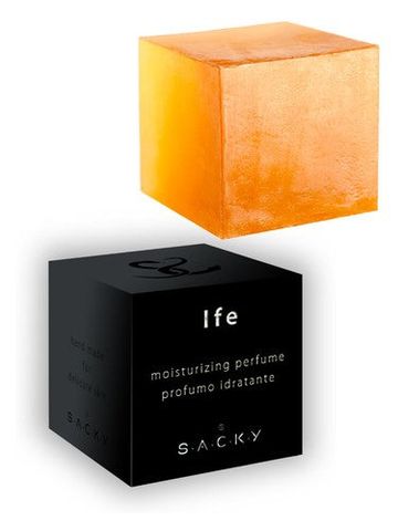 S.A.C.K.Y Ife fragrance bottle