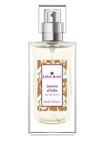The 7 Virtues Lisa Ray Jasmine of India fragrance bottle