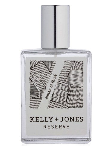 Kelly & Jones Notes of Rose Reserve fragrance bottle