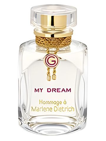 Gres My Dream Hommage a Marlene Dietrich fragrance bottle