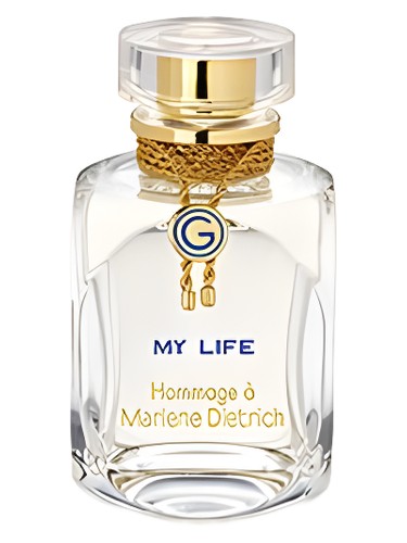 Gres My Life Hommage a Marlene Dietrich fragrance bottle