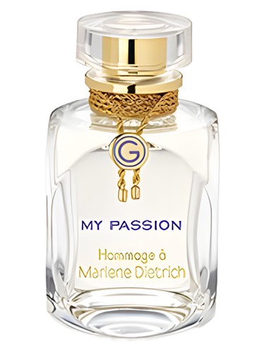 Gres My Passion Hommage a Marlene Dietrich fragrance bottle