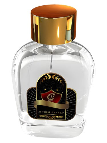 Pure Gold Perfumes Australian Gold fragrance bottle
