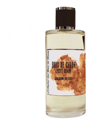 L'Atelier des Bois de Grasse Bois de Cedre Petitgrain fragrance bottle