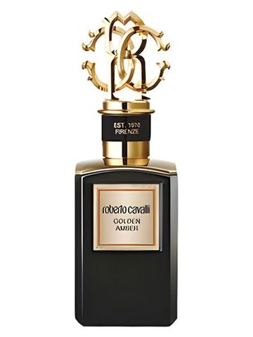 Roberto Cavalli Golden Amber fragrance bottle