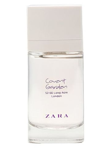 Zara Covent Garden 52-56 Long Acre London fragrance bottle