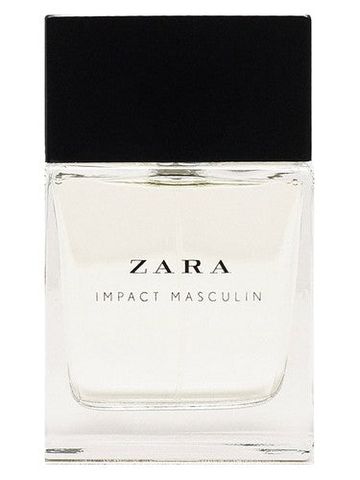 Zara Impact Masculin fragrance bottle
