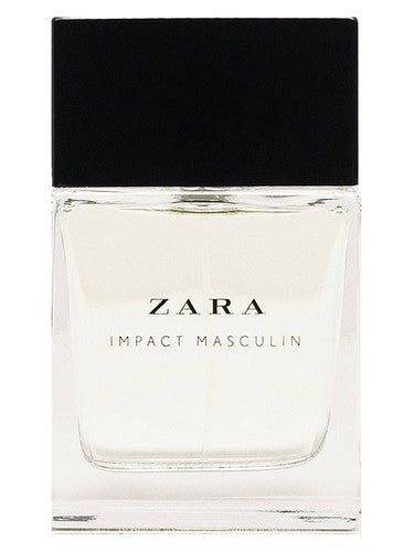 Zara Impact Masculin fragrance bottle