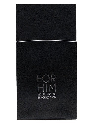 Zara Zara For Him Black Edition fragrance bottle