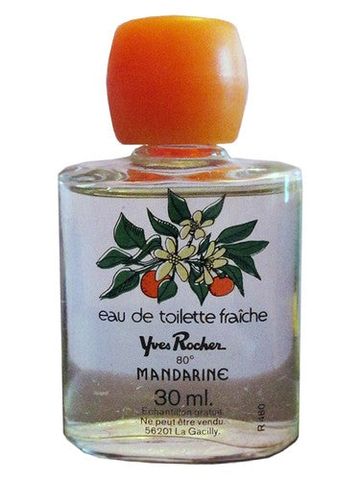 Yves Rocher Mandarine Eau de Toilette Fraîche fragrance bottle
