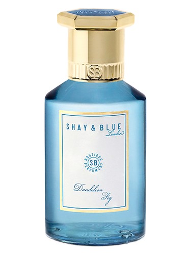 Shay Blue London Dandelion Fig fragrance bottle