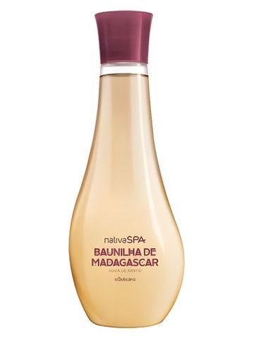 O Boticario Águas Baunilha de Madagascar fragrance bottle