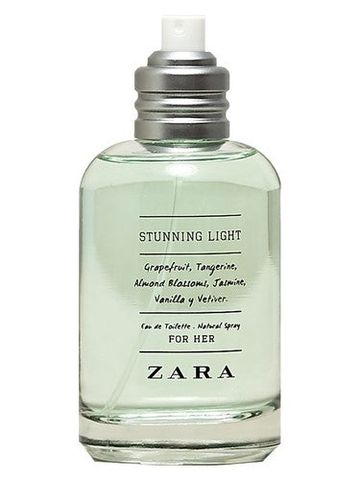 Zara Stunning Light fragrance bottle