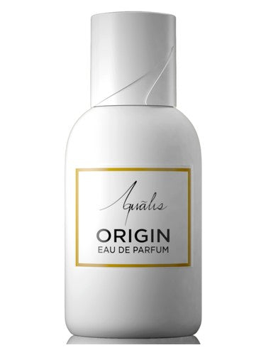 Aqualis Origin fragrance bottle